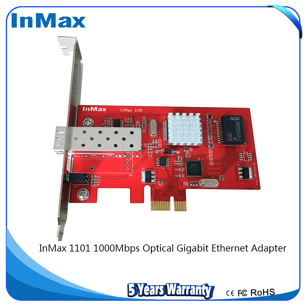 InMax1101 PCI-E 千兆光纤以太网卡