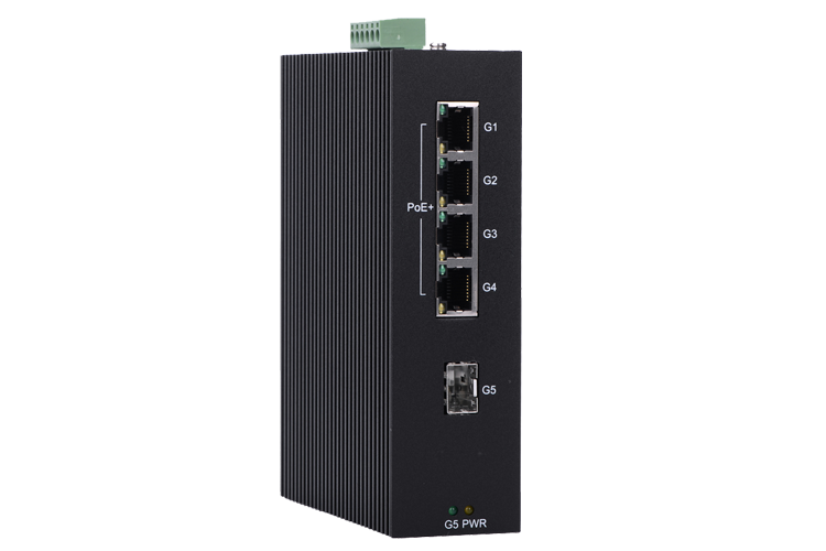P505A(P505-1SFP-4P)全千兆非管理型PoE工业以太网交换机