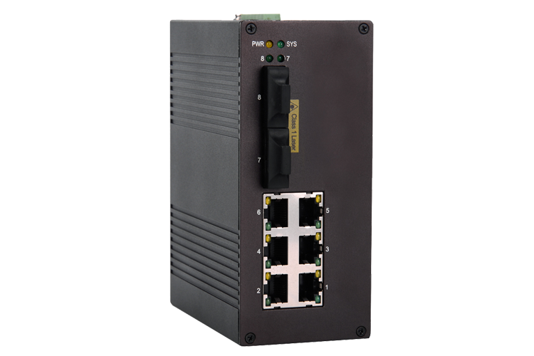 i608A 6+2 Managed Industrial Ethernet Switches